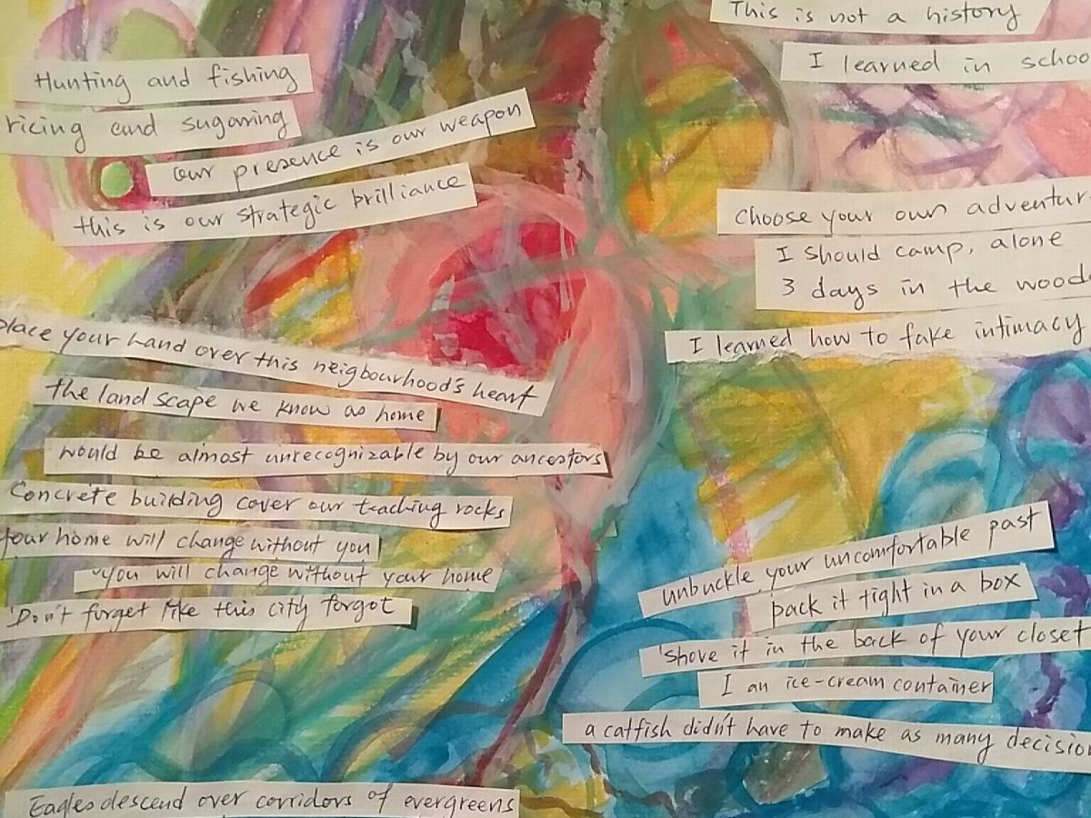 aesthetic response: unsettling – found&nbsp;poetry